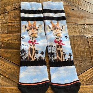 Giraffe socks super good quality high